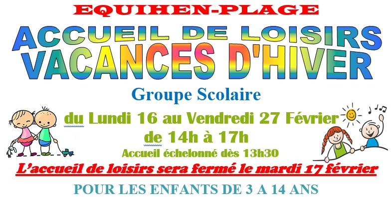 ALSH vacances d'Hiver